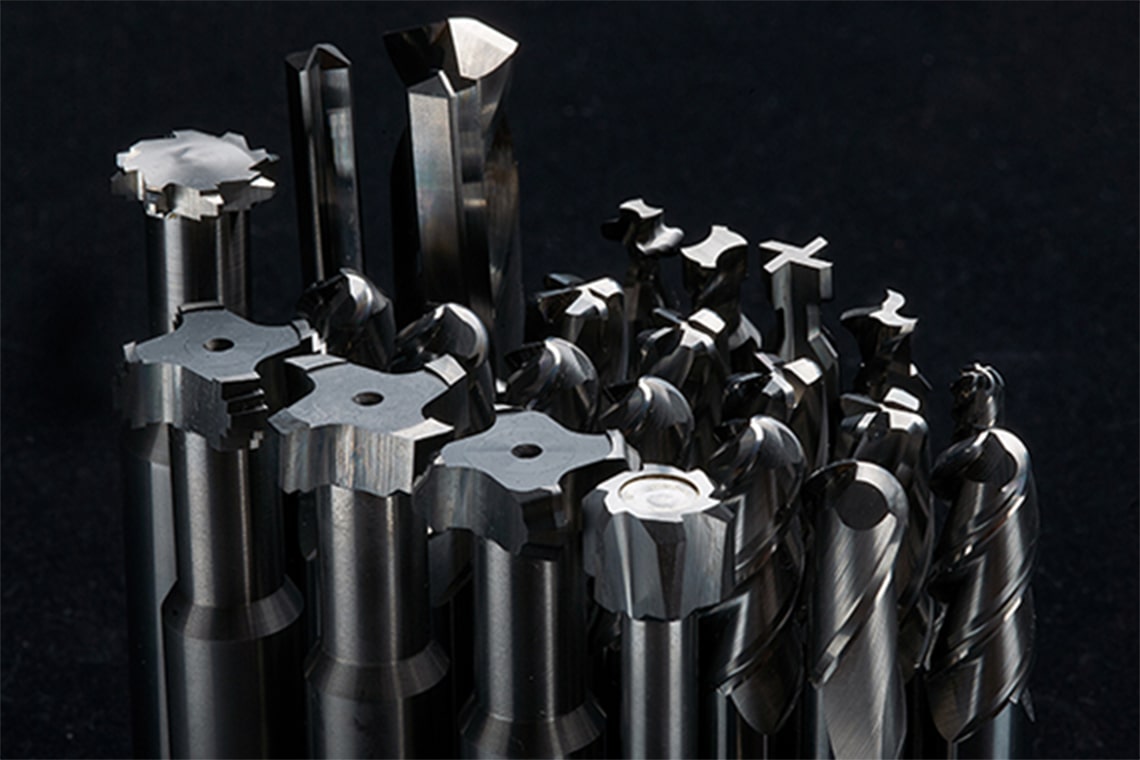 Cutting tools produced by tool & cutter grinders